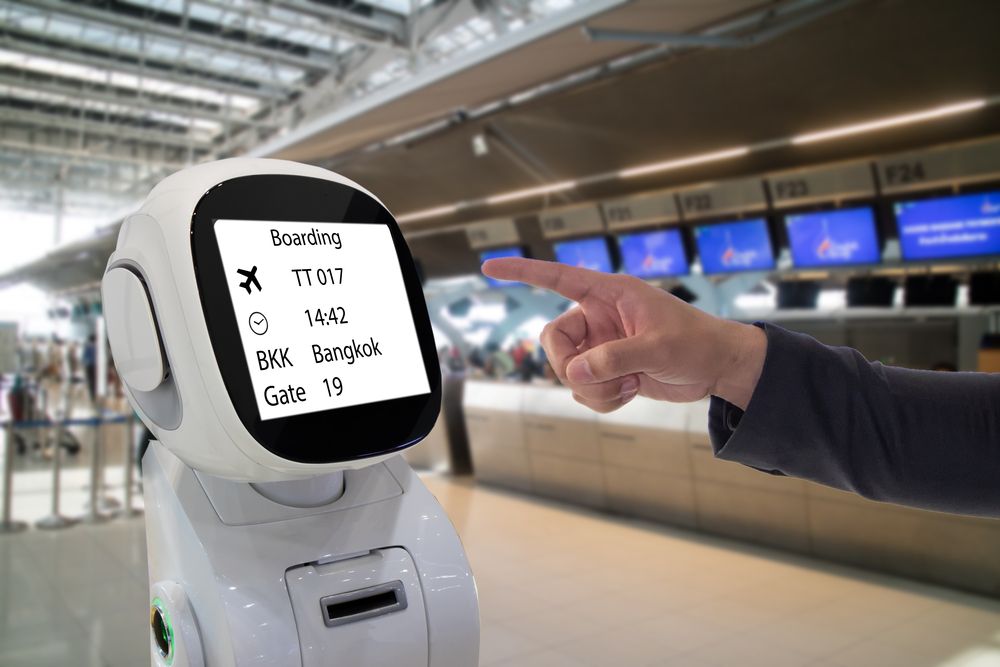 Robotic advisor at the airport