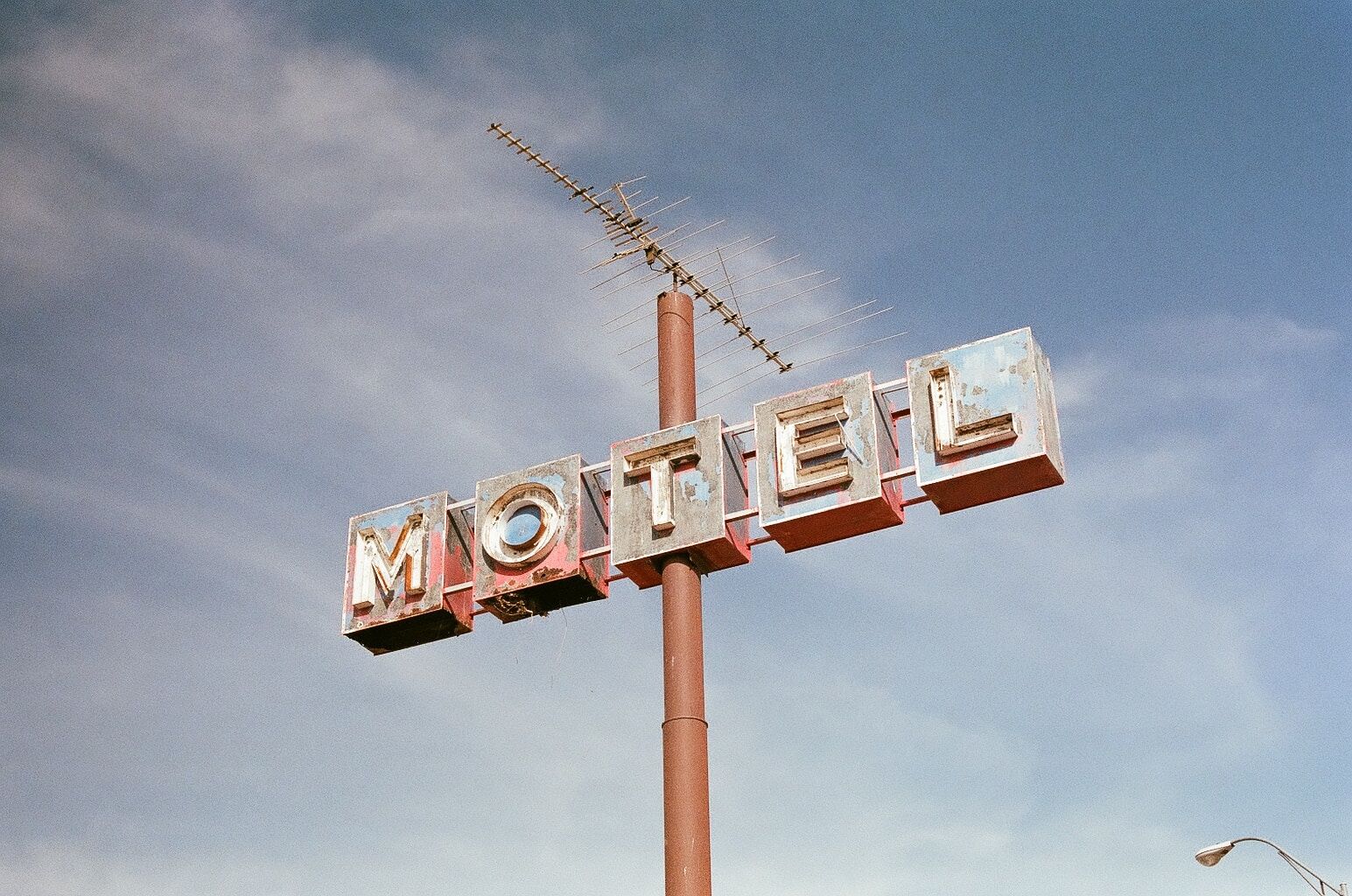 A Motel Sign