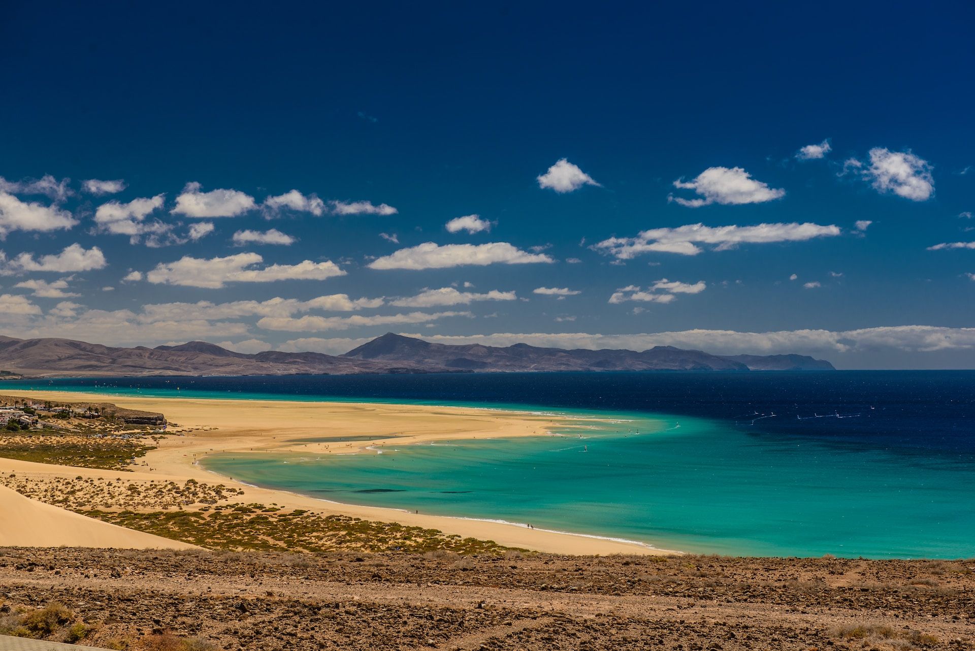 The sea in Fuerteventura, Canary Islands