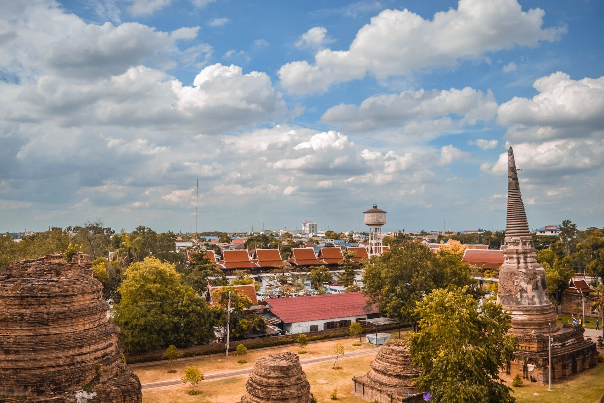 View of Ayutthaya Thailand