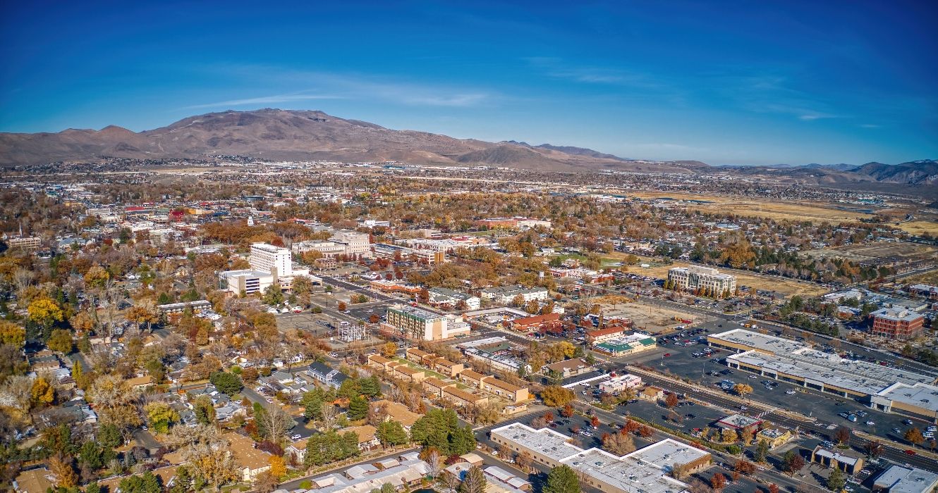 View of Carson City, Nevada