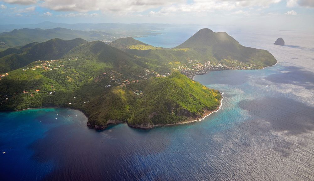 View of Martinique Island