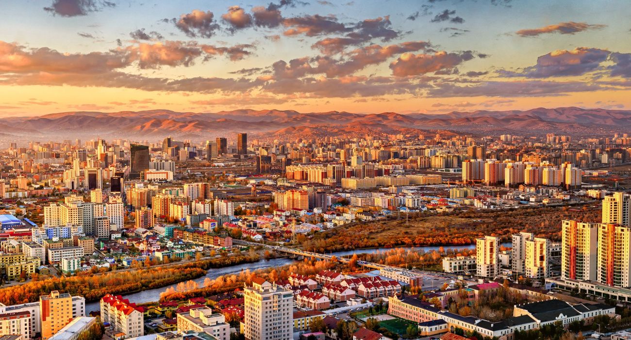 View over Ulaanbaatar, Mongolia
