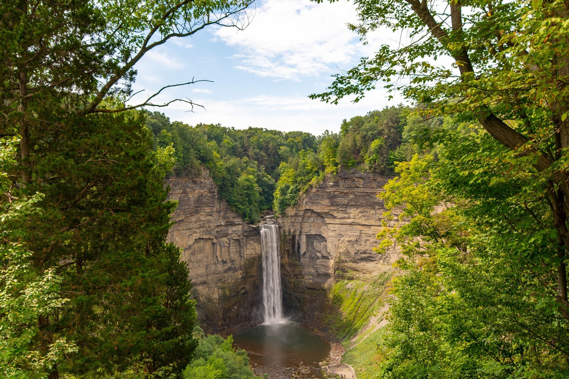 Waterfall in Watkins Glen, New York