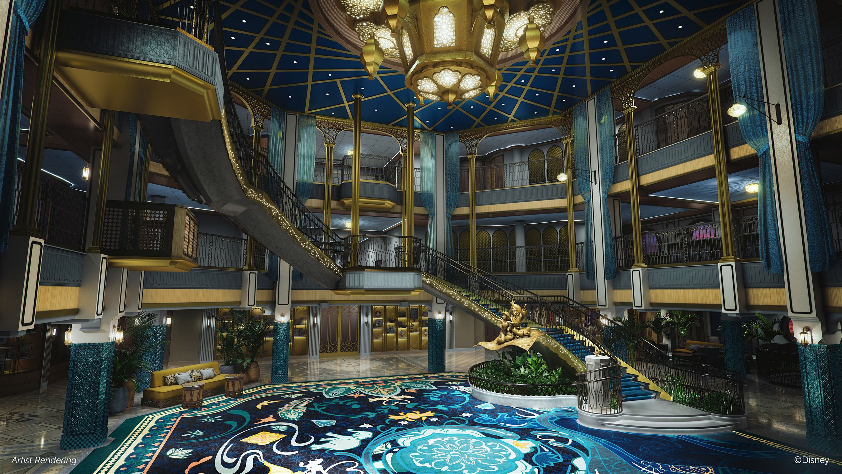 Disney Unveils Its Newest Cruise Ship: Disney Treasure