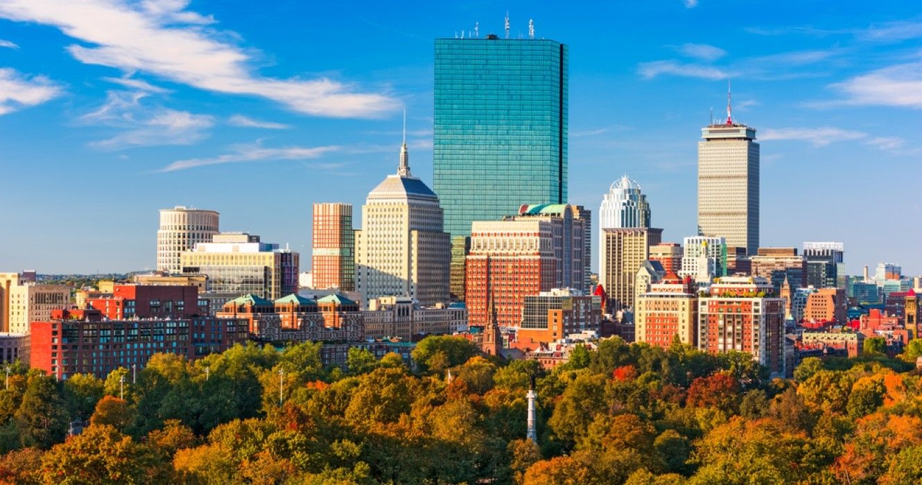 Boston, Massachusetts, during the fall