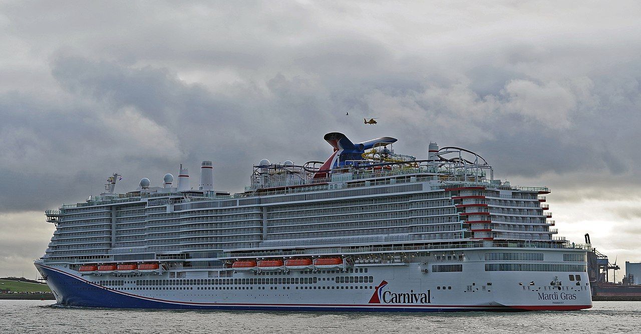 Carnival's first LNG-powered cruise ship