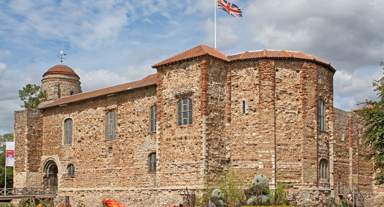 Colchester Castle Built Over Temple of Claudius