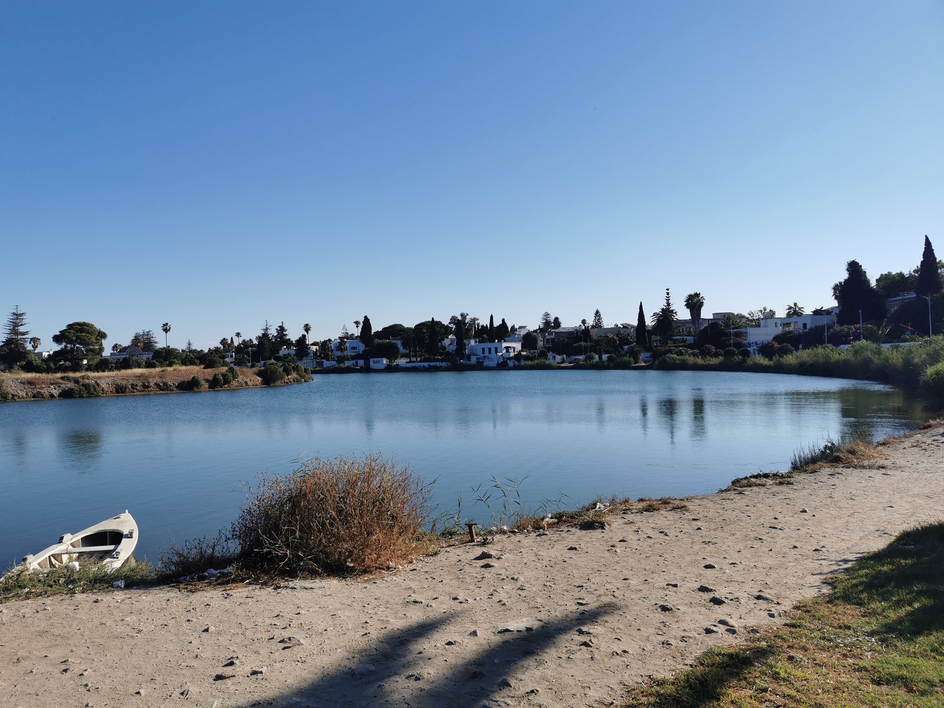 The Remains Of The Great Artificial Harbor Of Carthage Are Still ...