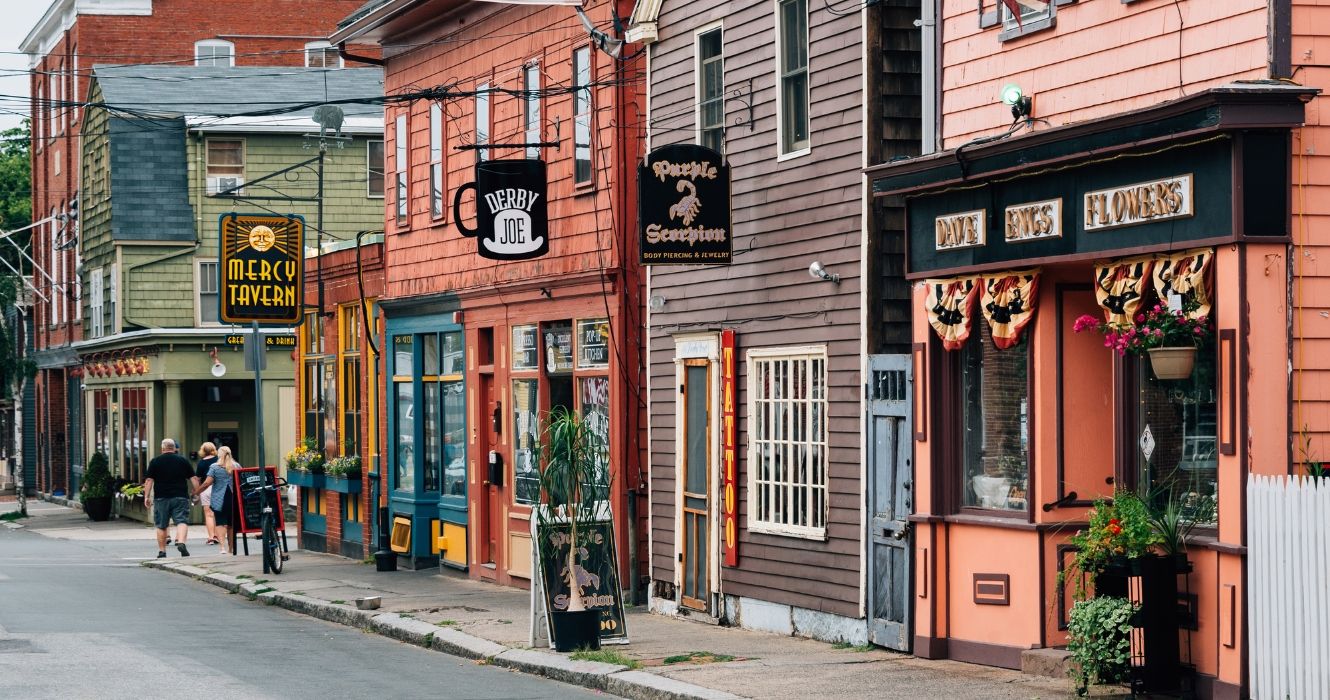 Derby Street in Salem Massachusetts