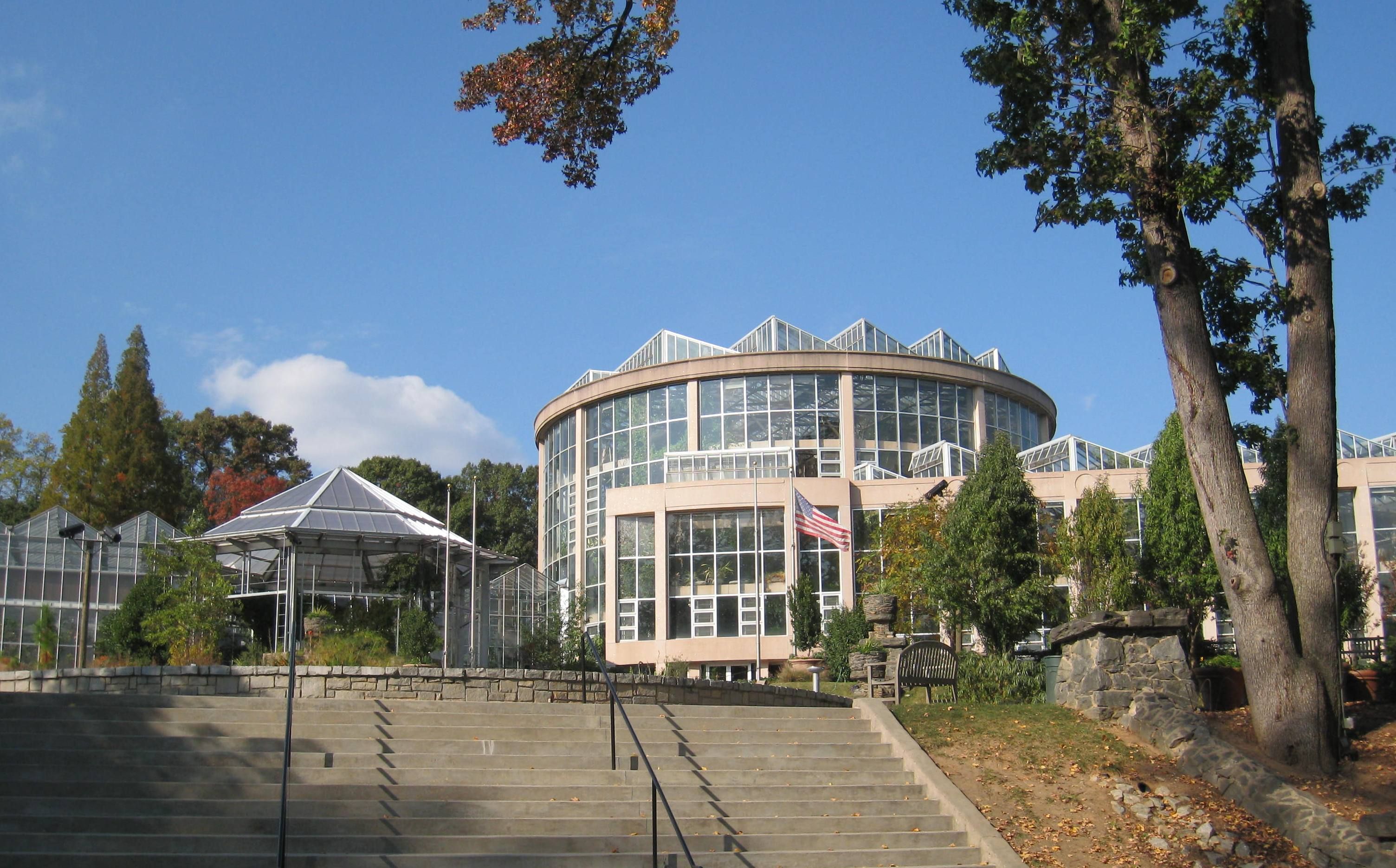Dorothy Chapman Fuqua Conservatory, Atlanta Botanical Garden, Atlanta, Georgia, USA.