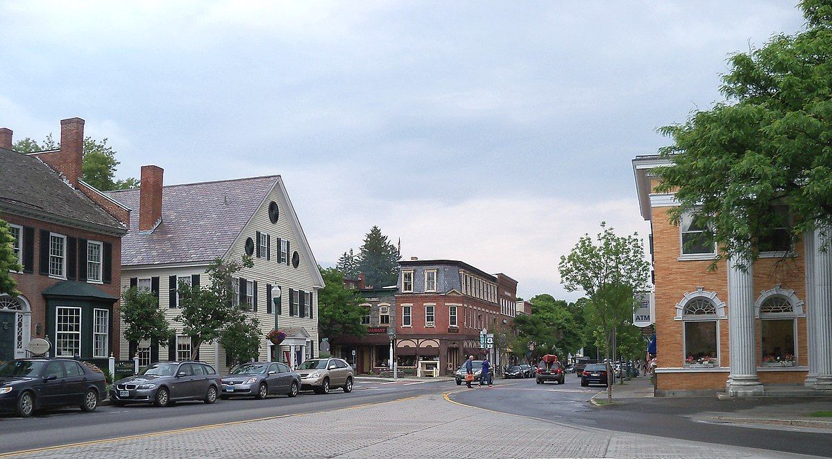 Downtown Woodstock, Vermont