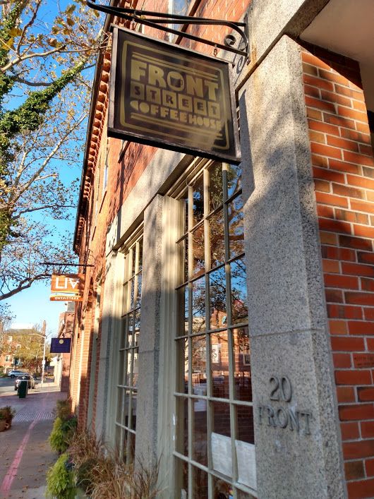 The Front Street Coffeehouse in Salem, Massachusetts