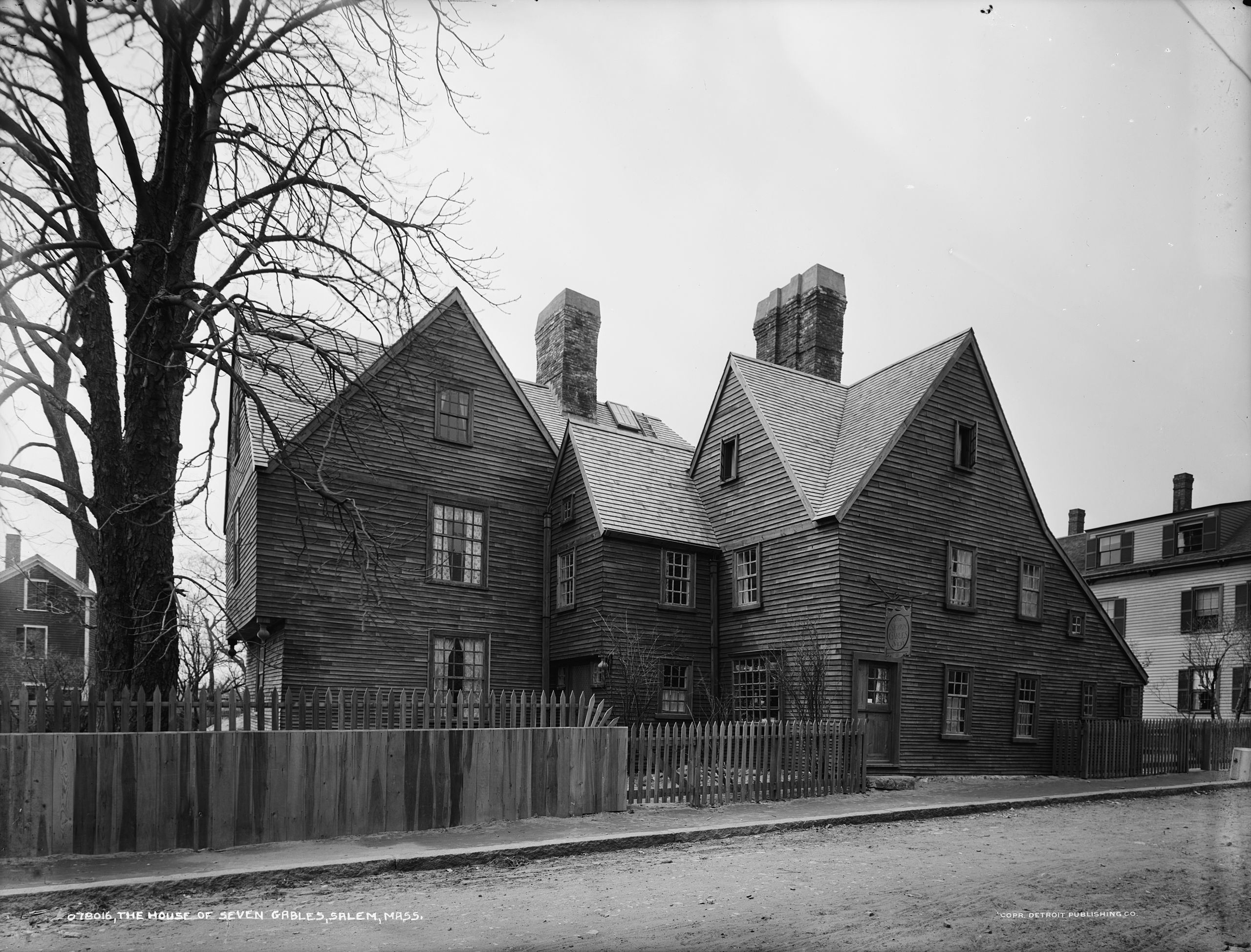 The House of the Seven Gables in Salem, Massachusetts, USA