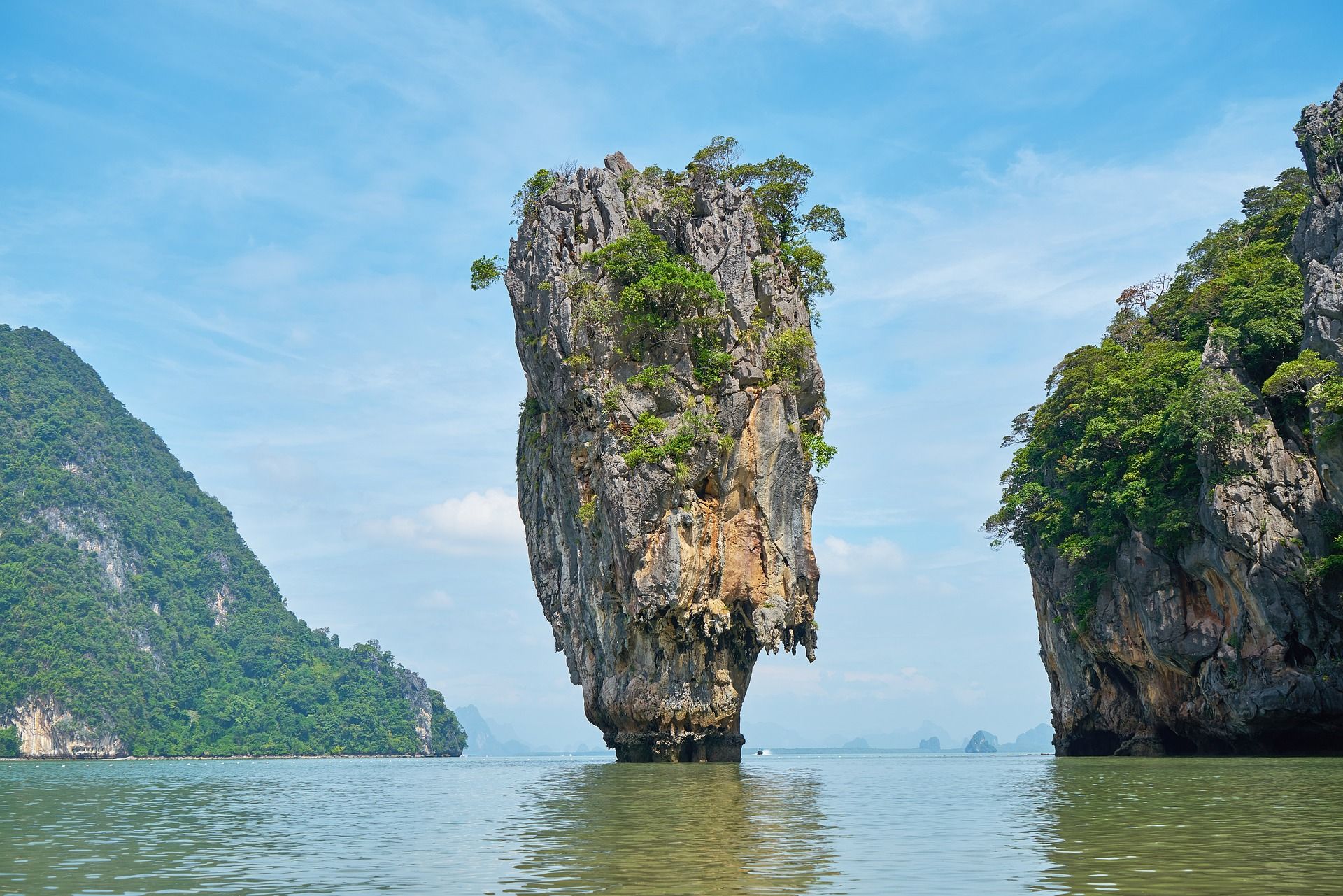Khao Phing Kan popularly known as James Bond Island in Thailand
