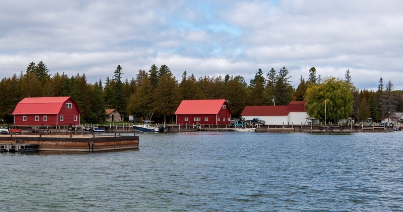 Jackson Harbor on Washington Island, Door County, Wisconsin