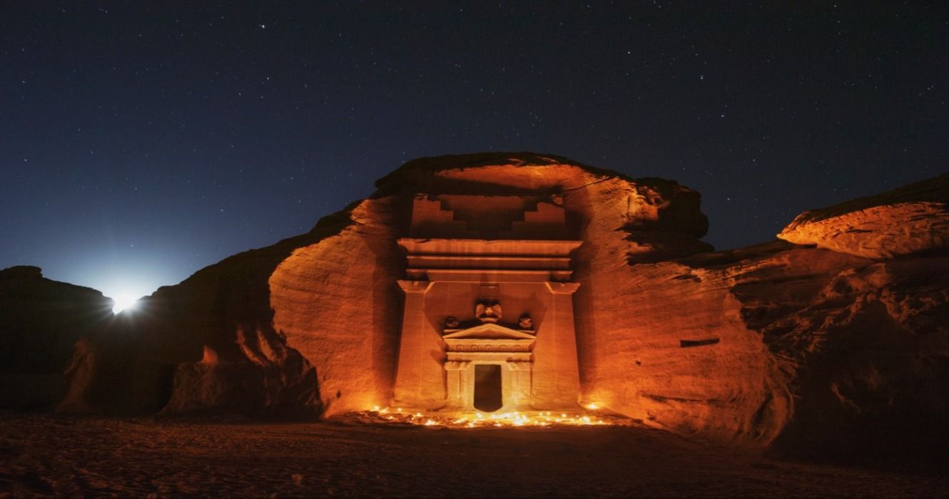 The ancient archelogical site of Hegra in Saudi Arabia, KSA’s first UNESCO World Heritage Site