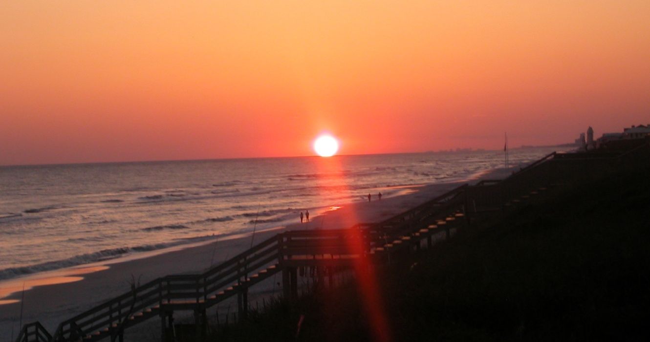 Rosemary Beach Florida sunset