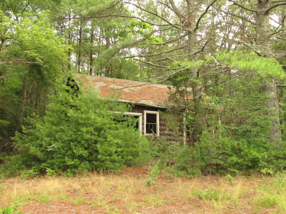 Abandoned house in Exeter, Rhode Island, USA