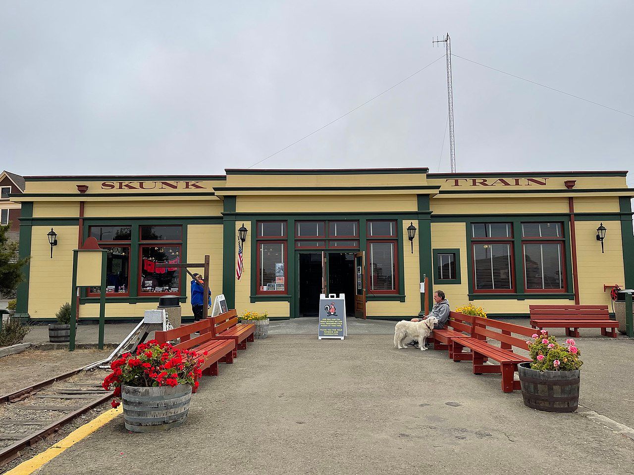 This Is How California's Skunk Train Got Its Name (& Why It's So Scenic)