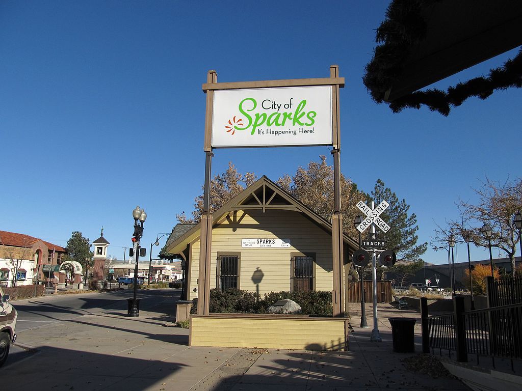 Sparks Nevada Sign