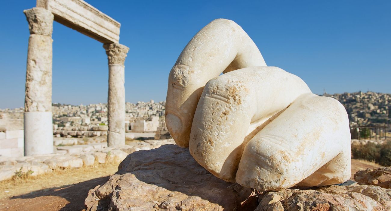 Going To Jordan? See The Ancient Amman Citadel Roman Ruins In The Heart Of The Capital