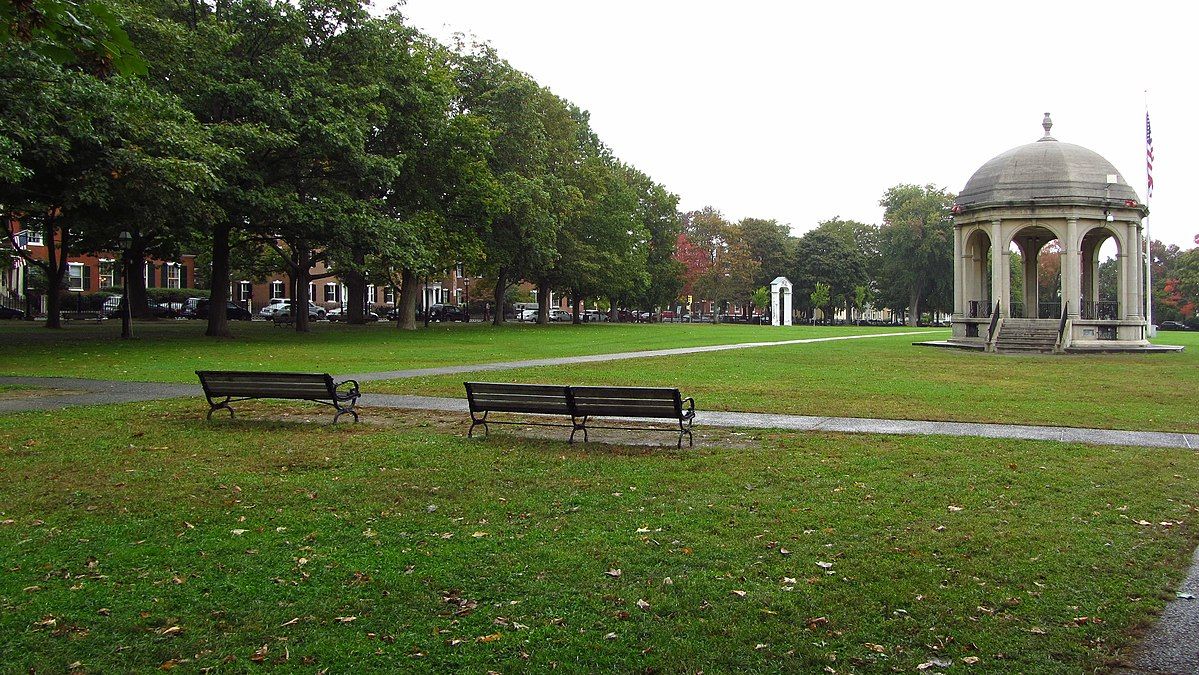 The Salem Common in Massachusetts