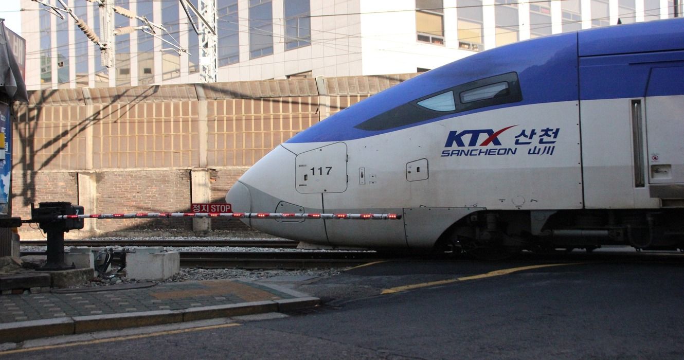 High-Speed KTX Train, South Korea