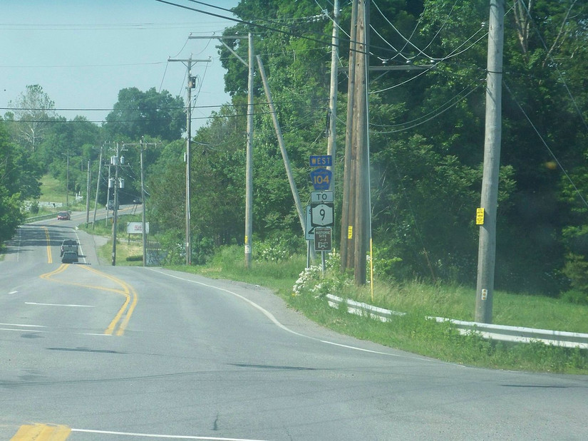Ct Rt 9 Sign Fall Foliage Road Trips: 10 Stunning Routes Through New York State