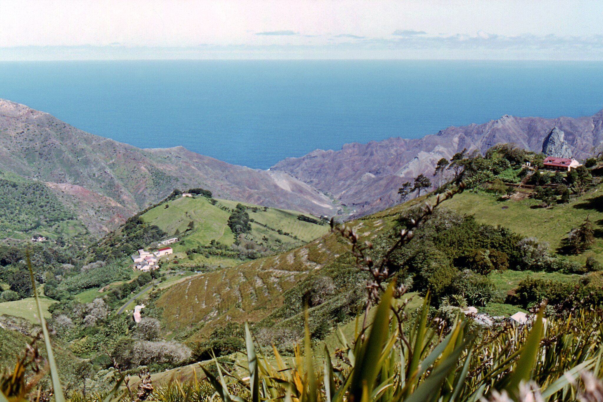 1985 view of the remote St. Helena Island