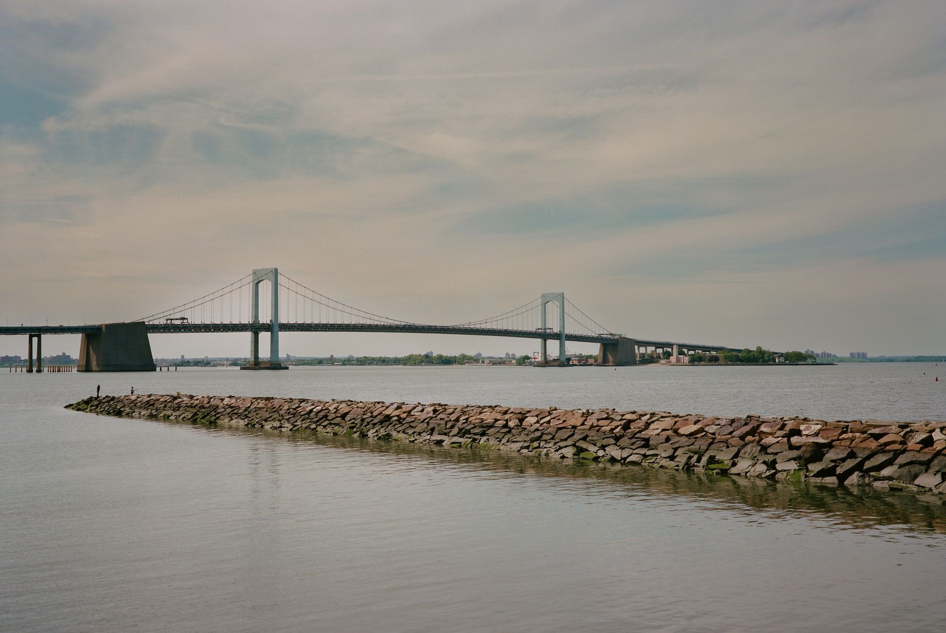 A shot of the bridge in Bayside, NYC