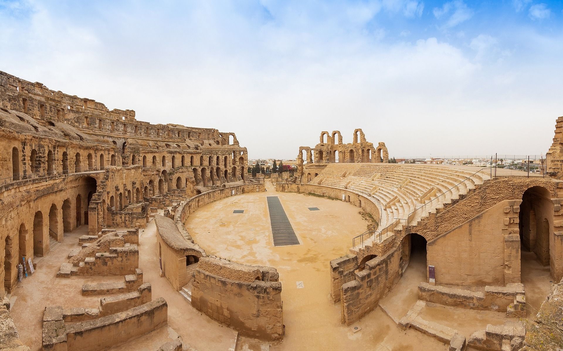 El Jem Amphitheatre in Tunisia