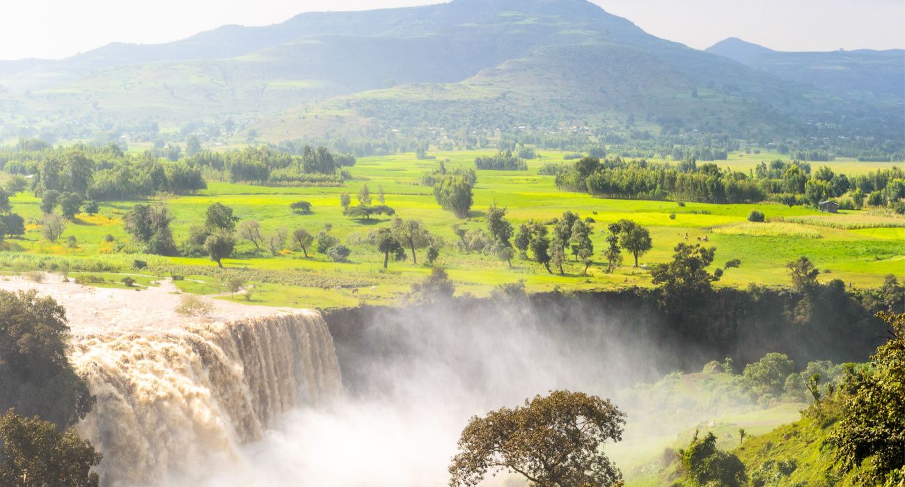 Blue Nile Falls during the Rainy Season, Ethiopia