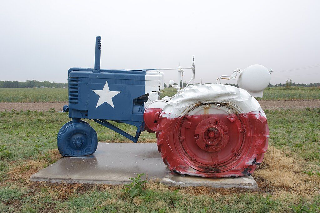 Display in Munday, Texas