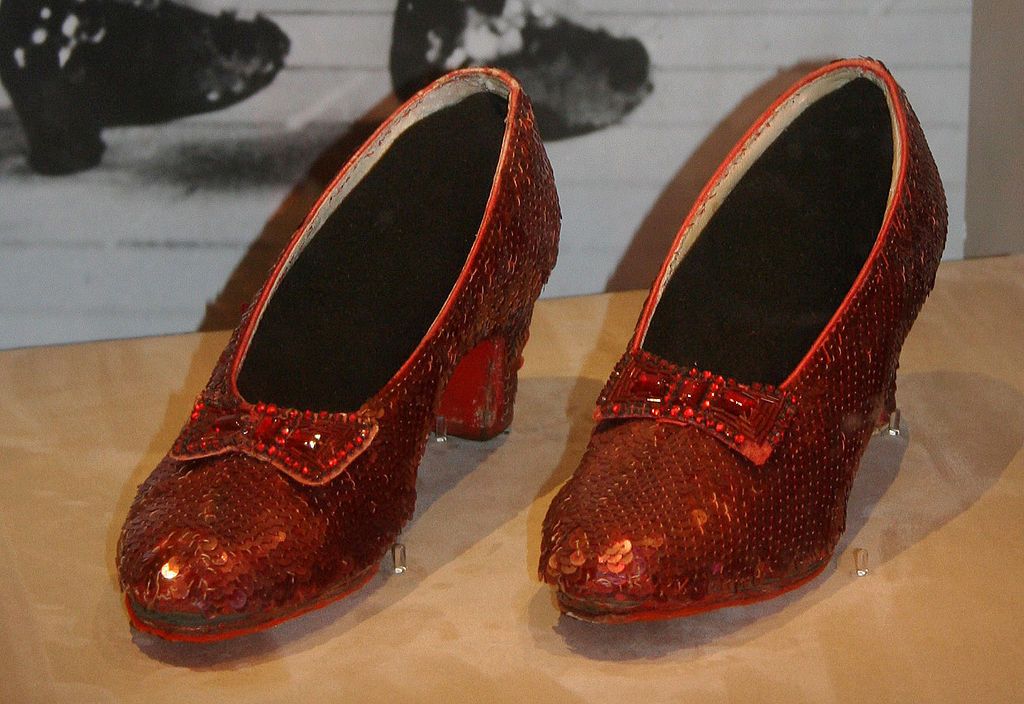 Dorothy's Ruby Slippers, Wizard of Oz 1938