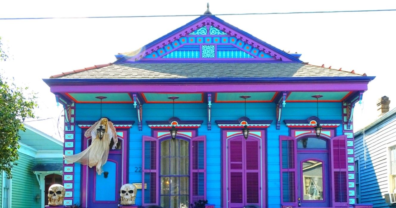 Halloween decoration in New Orleans, Louisiana