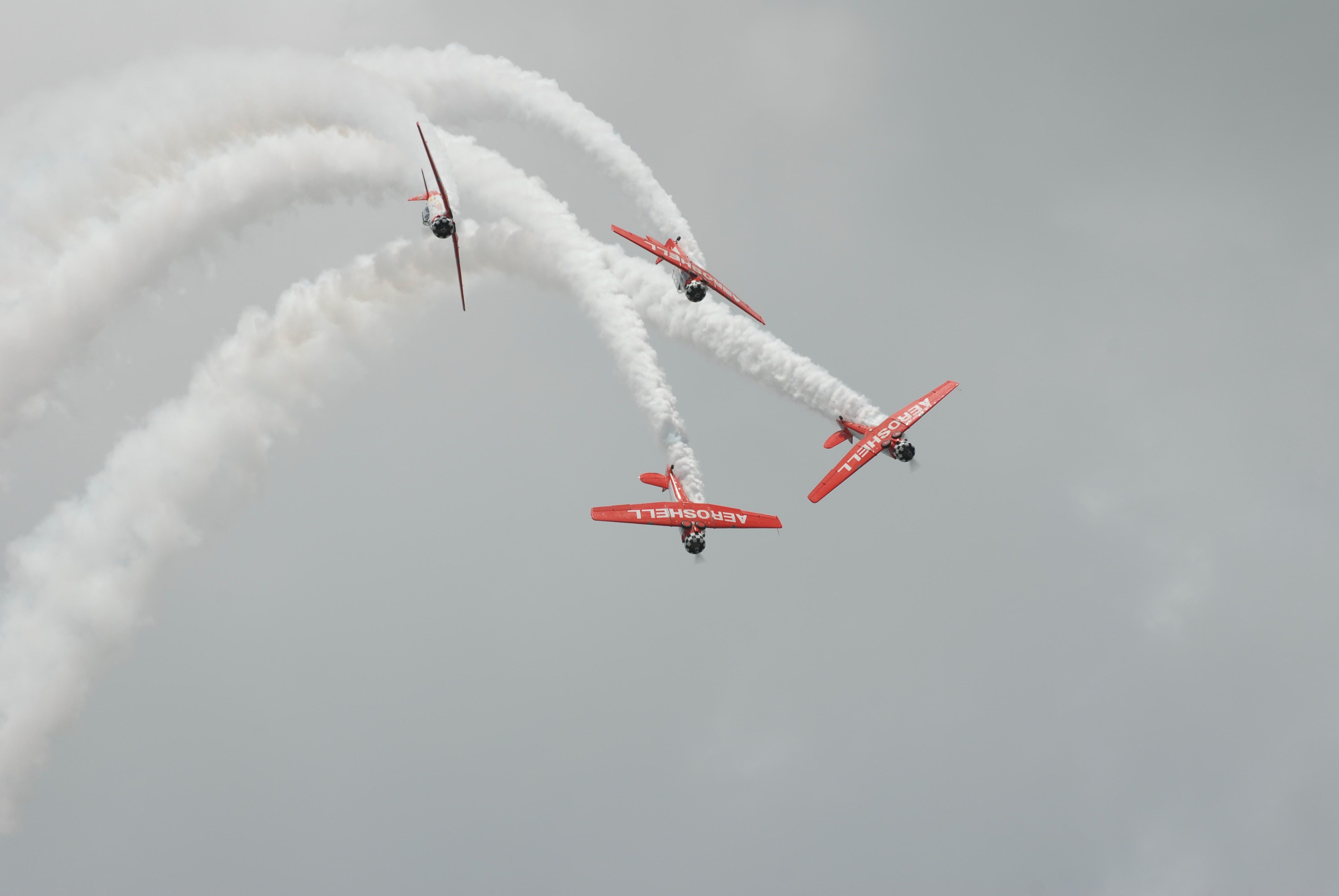 Aerobatic flying