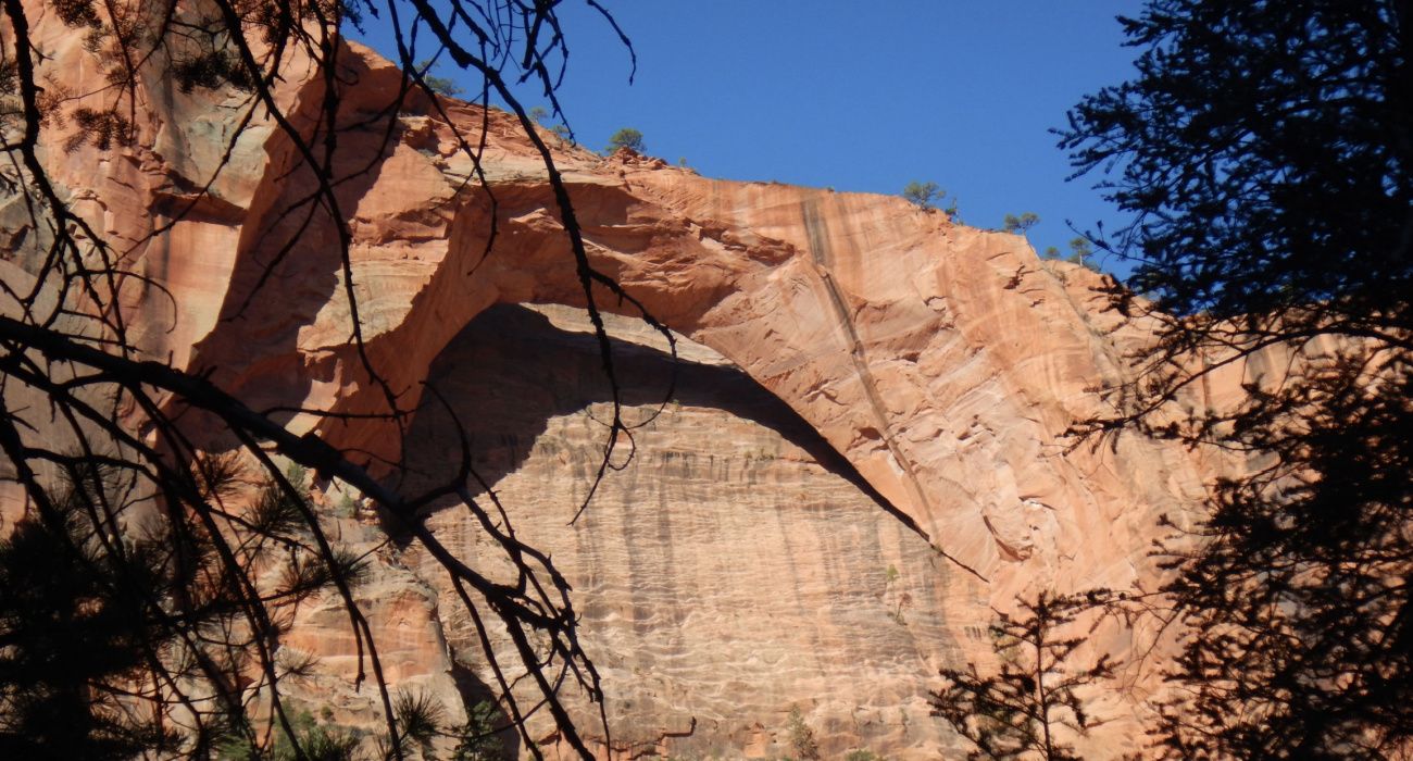 Kolob Arch in Zion National Park