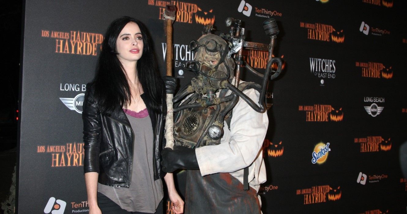 Krysten Ritter at the 8th Annual LA Haunted Hayride, Griffith Park