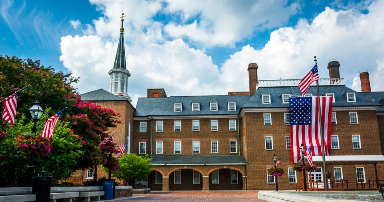 Market Square and City Hall, in Alexandria, Virginia