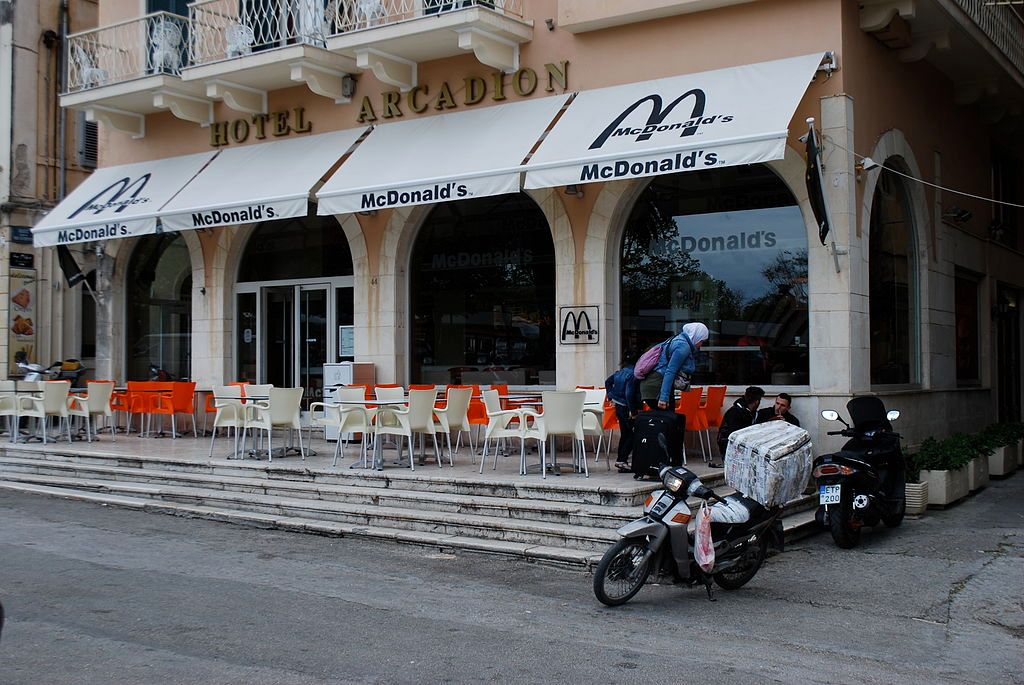 Mcdonald's in Corfu