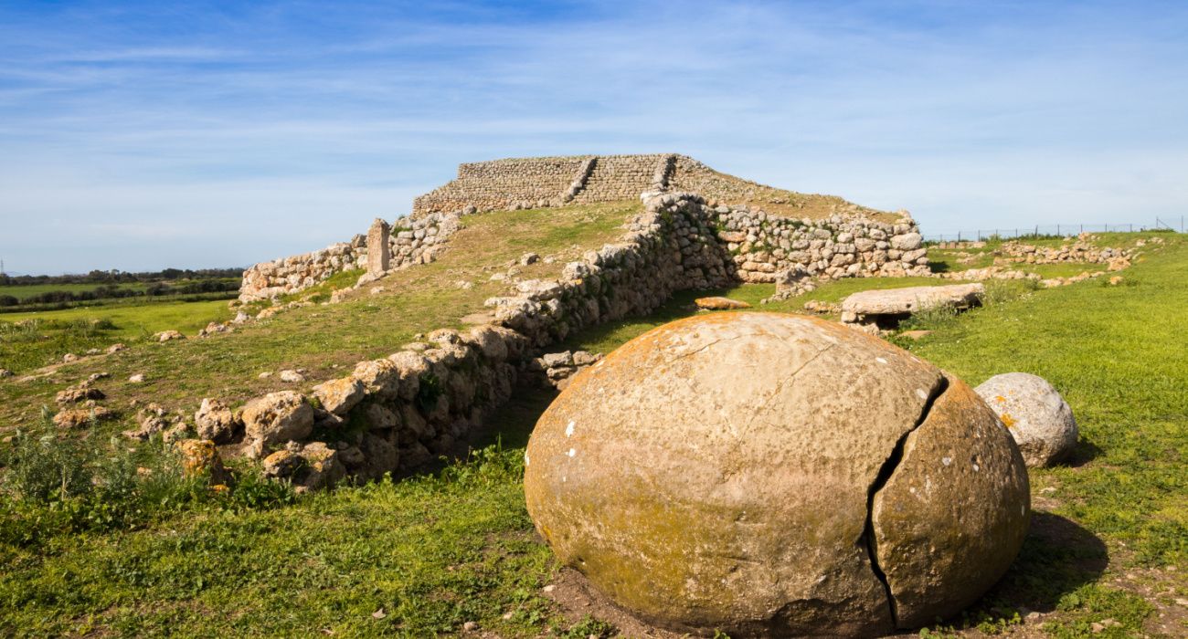 Monte d'Accoddi Neolithic site in Sardinia
