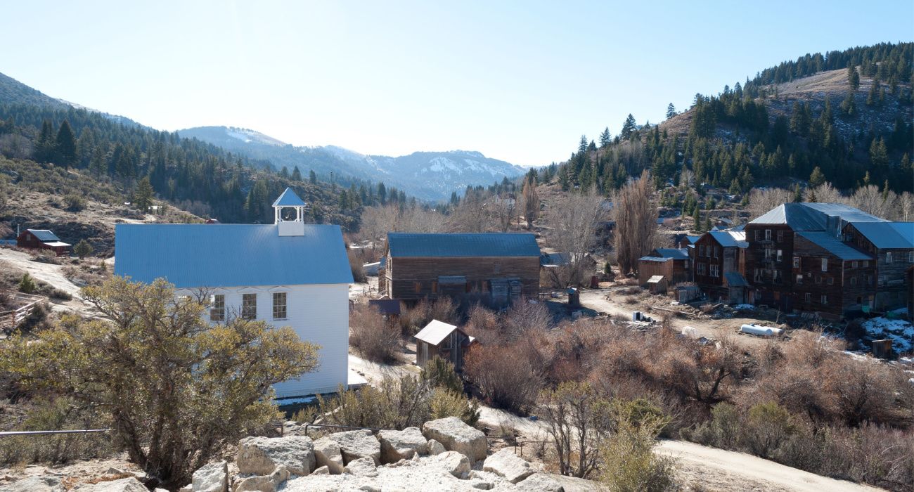 Old Building in Silver city, Idaho