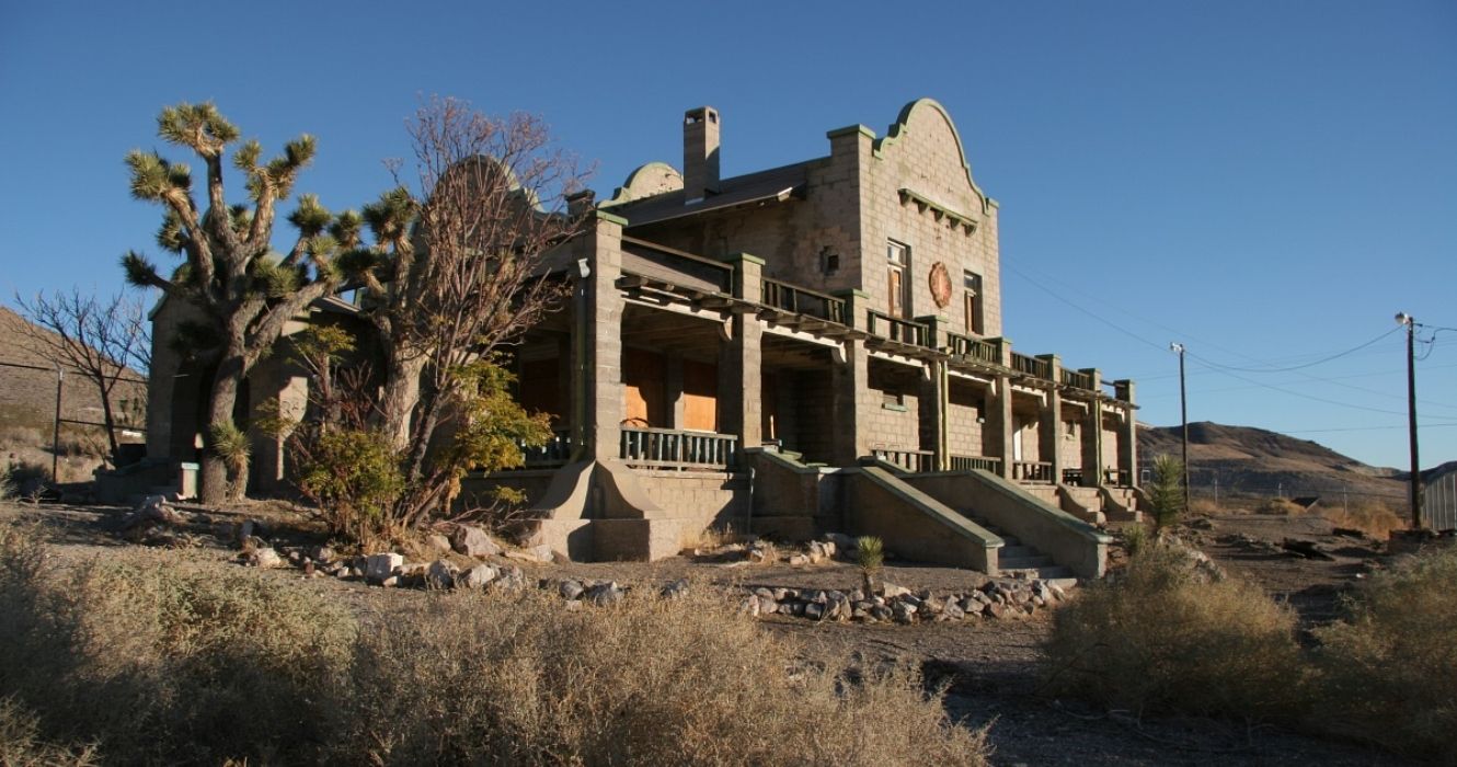 A Desert Oasis: This Is The Forgotten Story Of Rhyolite's Bank & Casino