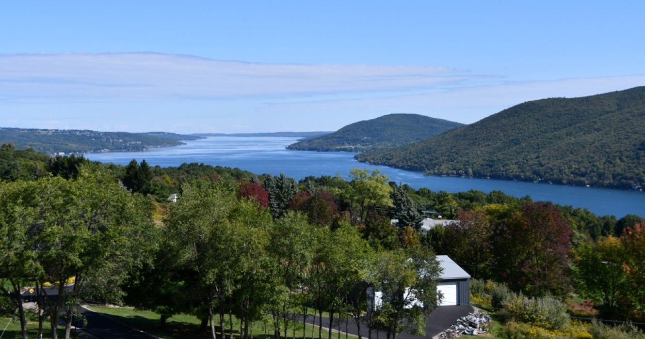 Scenic Overlook at Carolabarb Park County Road 12 in South Bristol, New York