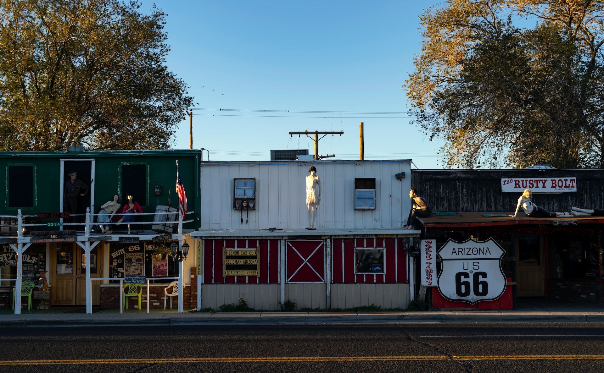 Rusty Vault is one of the tourist attractions in the Seligman area of Old Route 66.