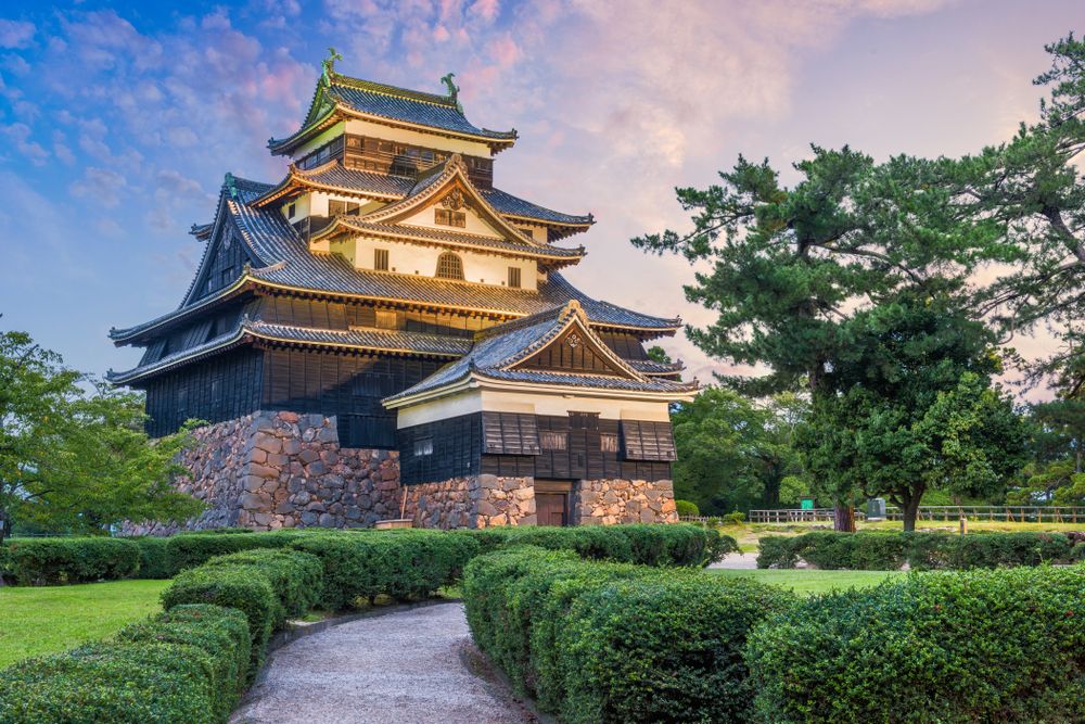 Beautiful Matsue Castle, Shimane, Japan