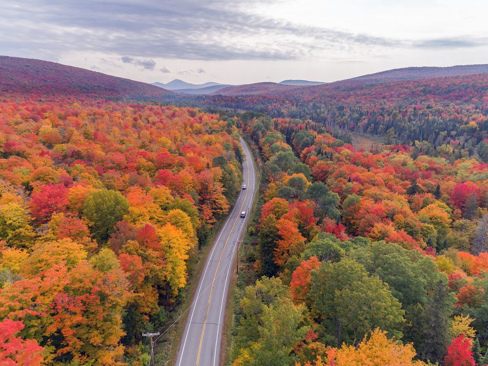 Northeast Kingdom, Vermont in the fall