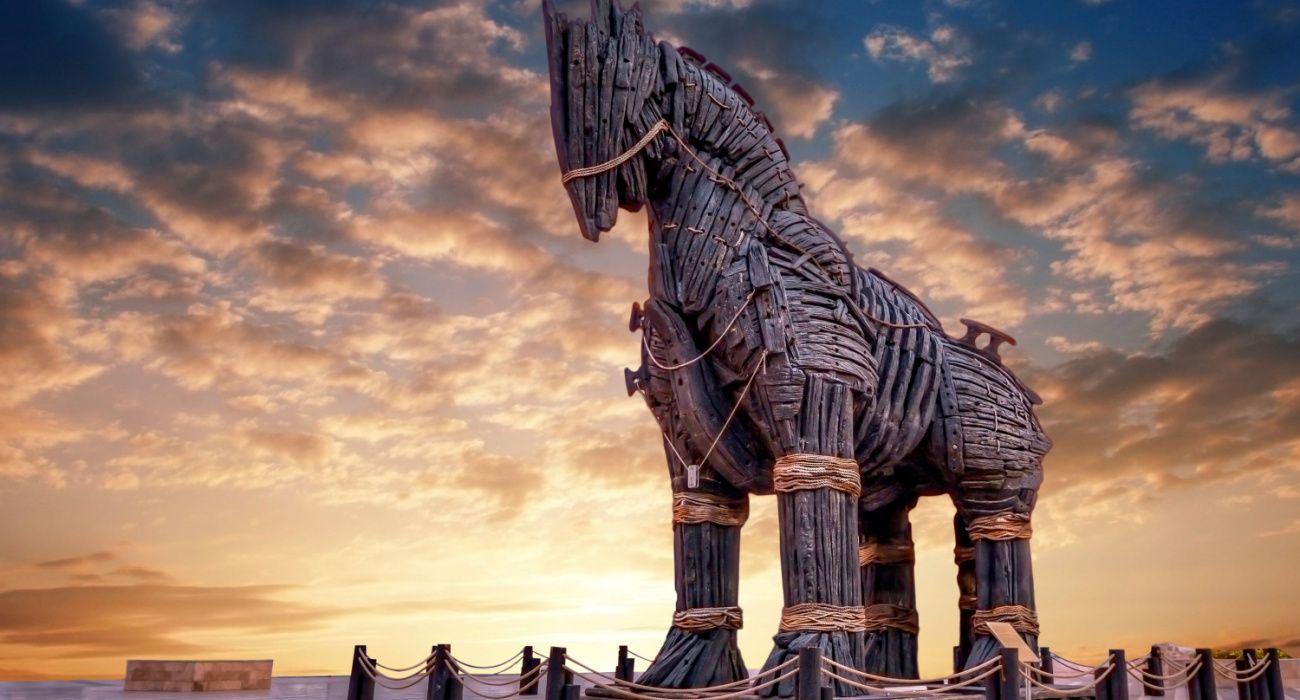 Trojan deals horse found