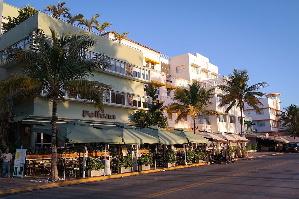 Pelican Hotel, Miami Beach, Florida, USA 